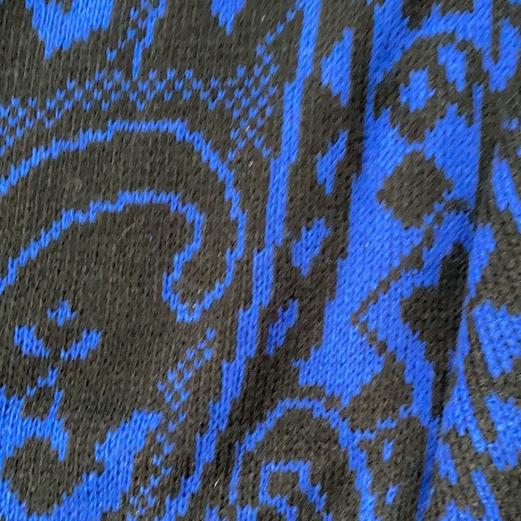 Country Suburbans crewneck sweater Black & Blue Size M - Picture 2 of 4